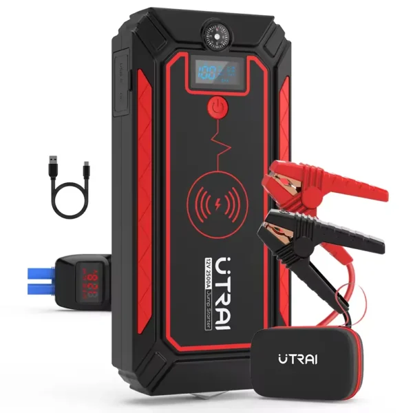 Utrai Jstar 4 24000 mAh 2500A Jump Starter Taşınabilir Akü Takviye Cihazı