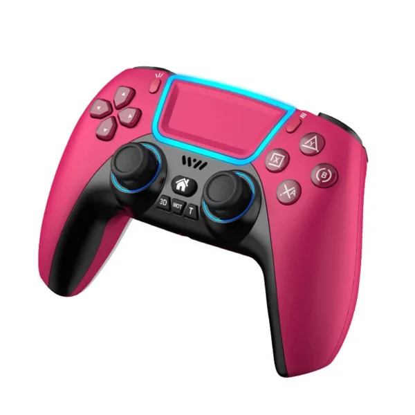 RALAN P03 Gamepad RGB Işık Dokunmatik Yüzey 3D Joystick Turbo Desteği PS3 PS5 PS4 Nintendo Kablosuz Bluetooth Oyun Kumandası