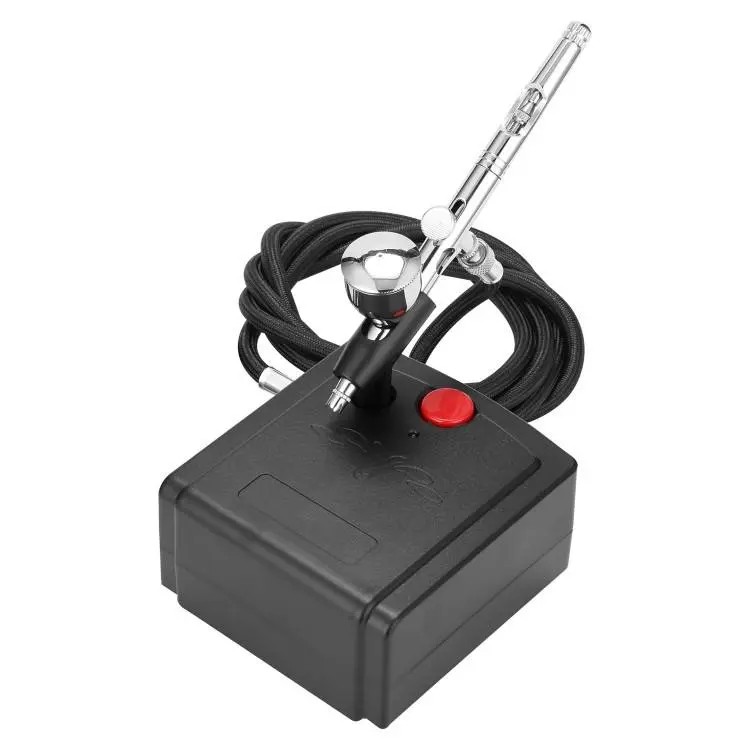 Pistole E13376Eu + Güç Adaptöü Hava Kompresörü Airbrush Seti - Görsel 5