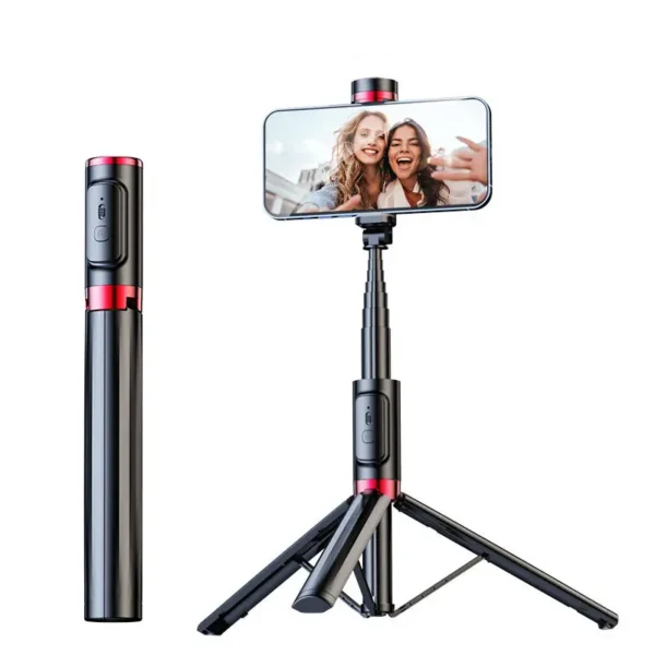 Sticky Dp16 Kablosuz Uzaktan Kumandalı Taşınabilir Dönebilir Genişletilebilir Katlanabilir Alüminyum Profesyonel Selfie Çbuğu