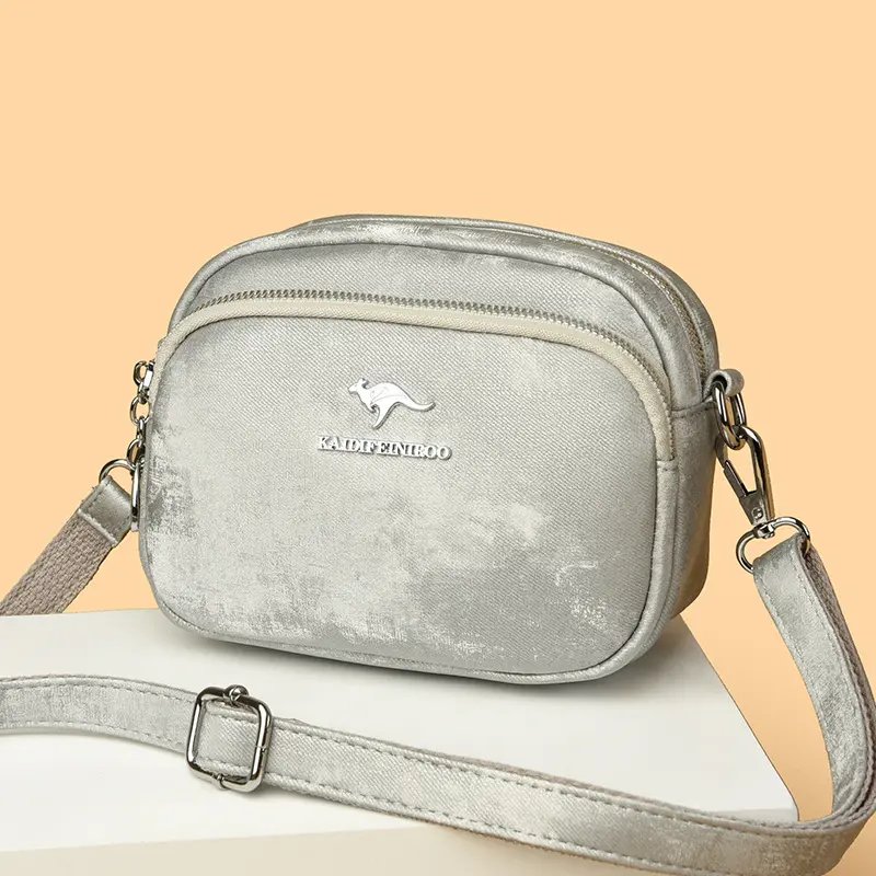 Kaidifeiniroo Pu Messenger Crossbody Tote Çanta - K047 - Görsel 3