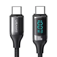 2-Usams-SJ546-PD-100W-1.2m-Type-C-Hizli-Sarj-ve-Data-Kablosu-Siyah.webp